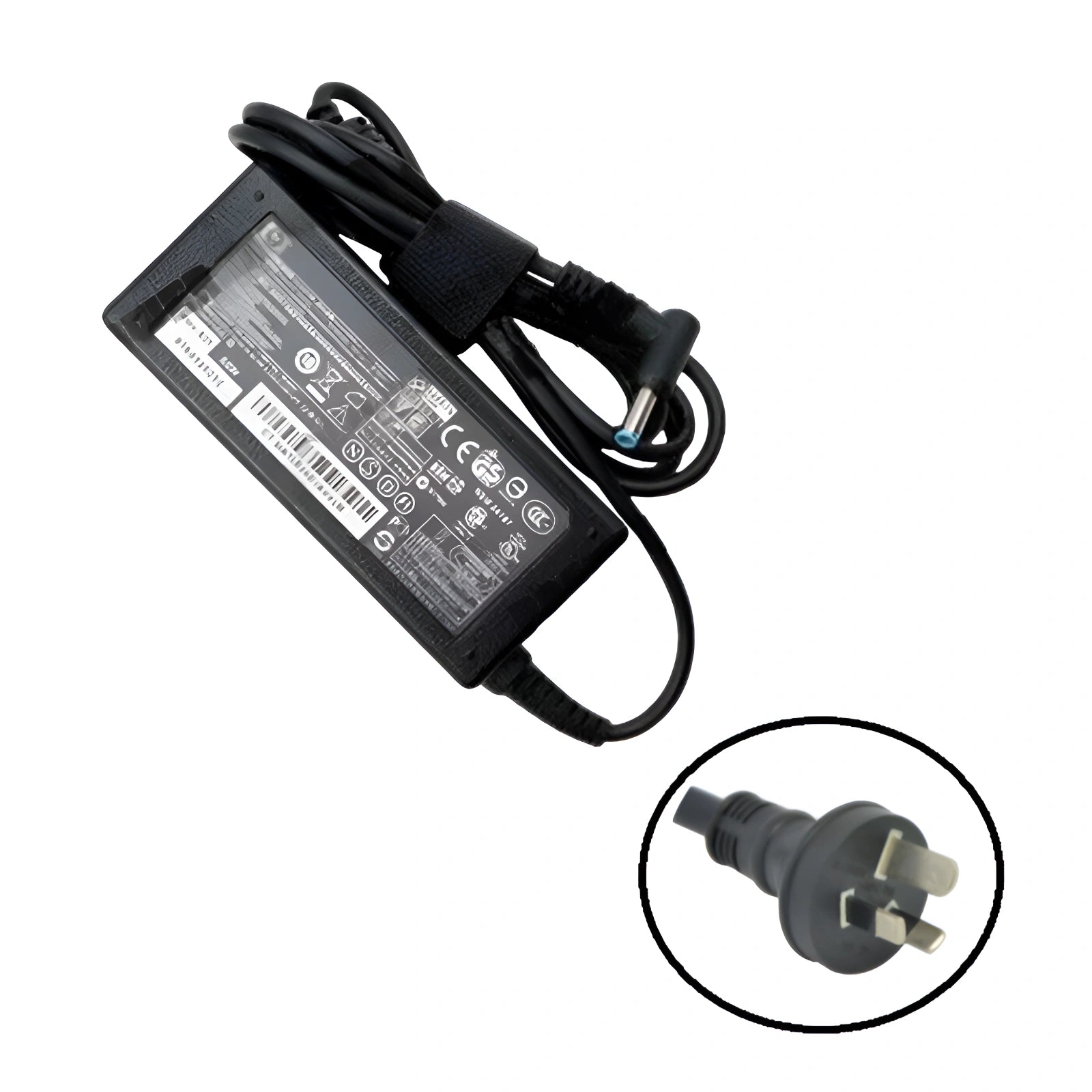 Genuine 65W AC Laptop Charger Adapter for HP EliteBook 820-G3 840-G3 850-G3 Blue Tip (4.5x3.0mm)