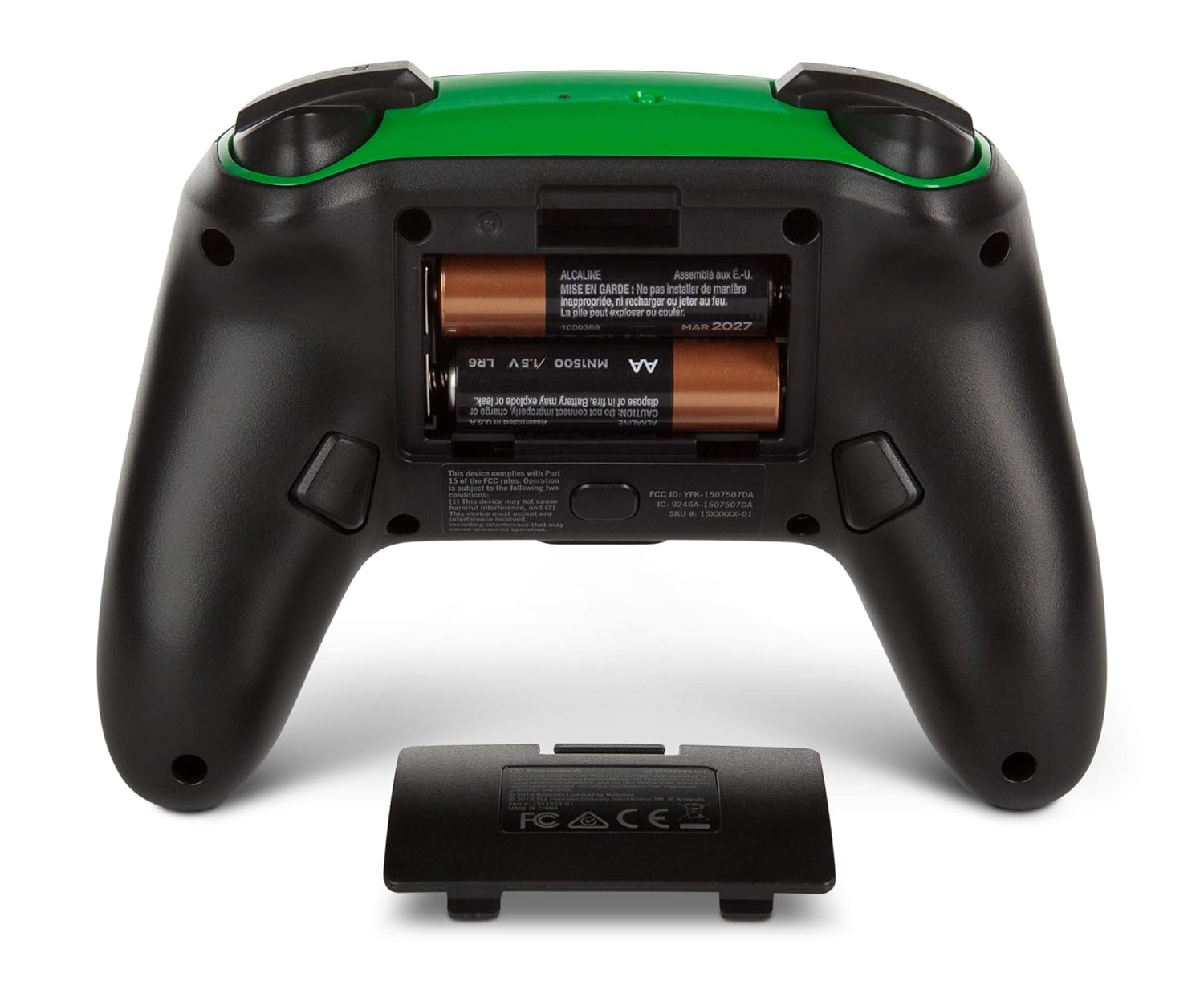 PowerA Enhanced Wireless Controller for Nintendo Switch - Pokemon Grookey (Green) - Refurbished