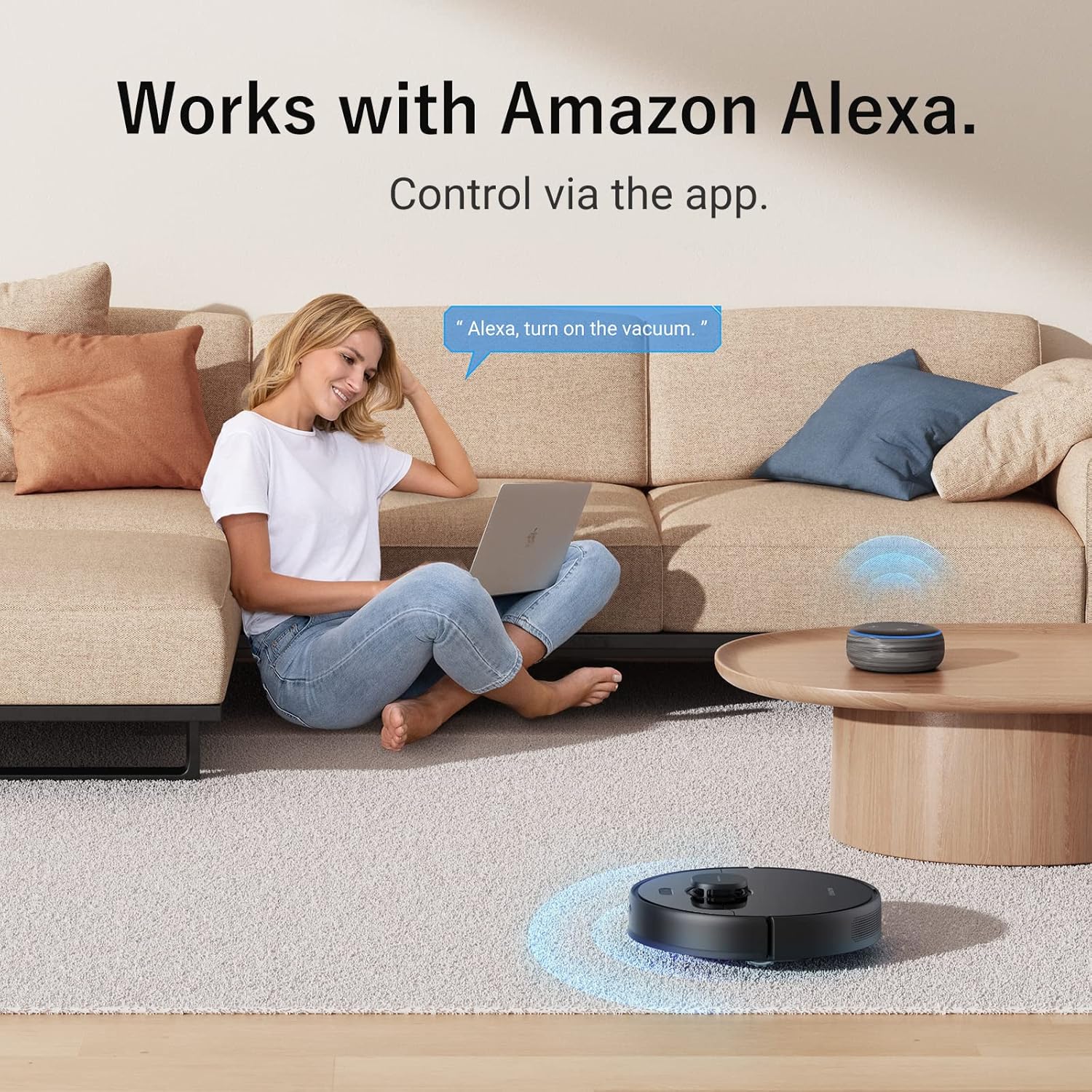 Dreame D9 Max Gen 1 Robot Vacuum and Mop Cleaner - Black