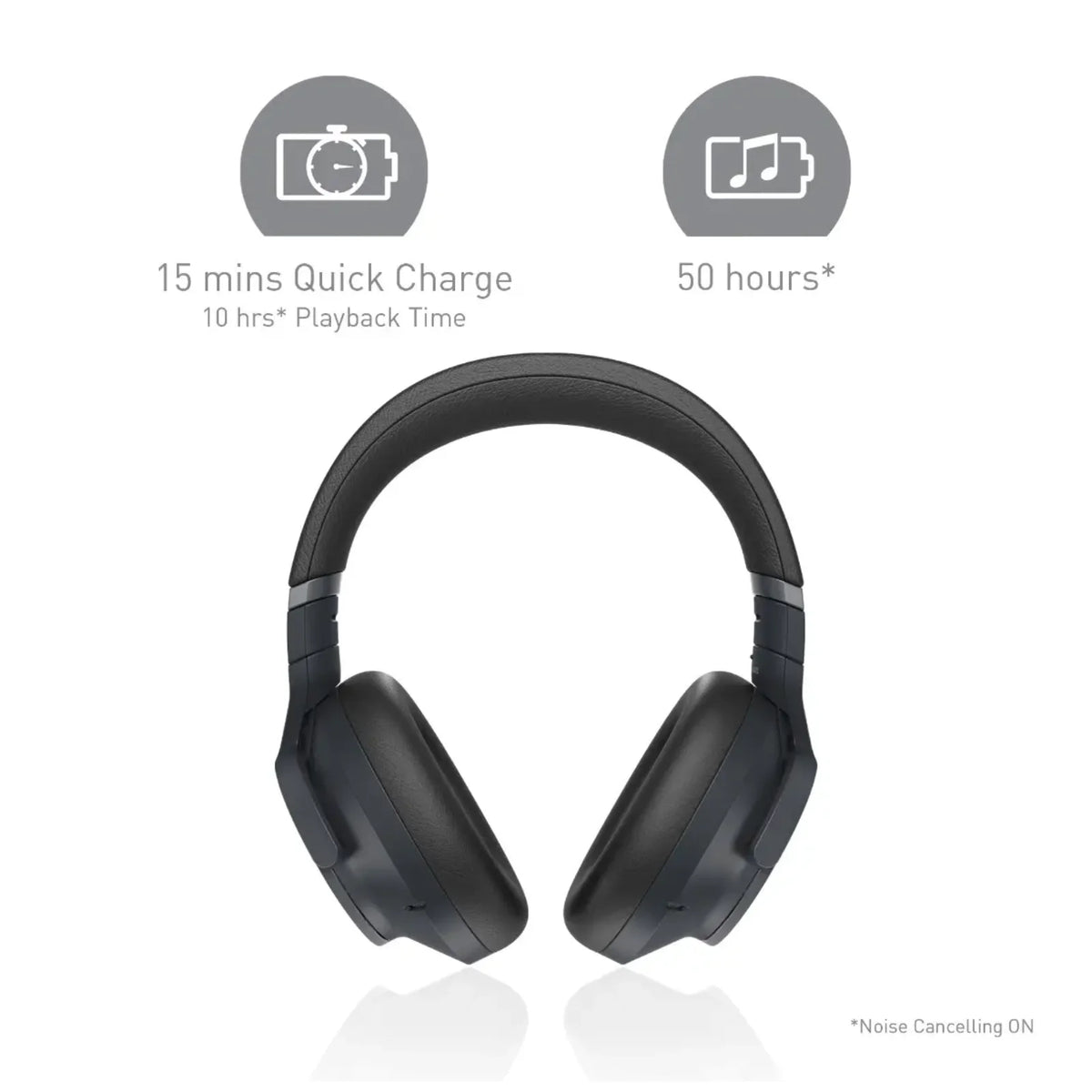 Technics EAH-A800E-K Premium Wireless Noise Cancelling Headphones - Black - Refurbished