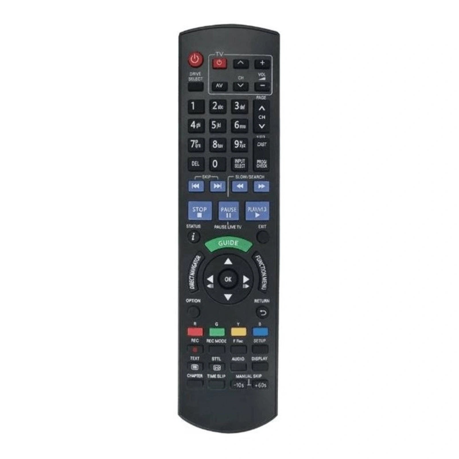 Panasonic DMR-PWT560GN-K 3D Blu-Ray Disc Recorder Twin Tuner 500GB HDD - Refurbished
