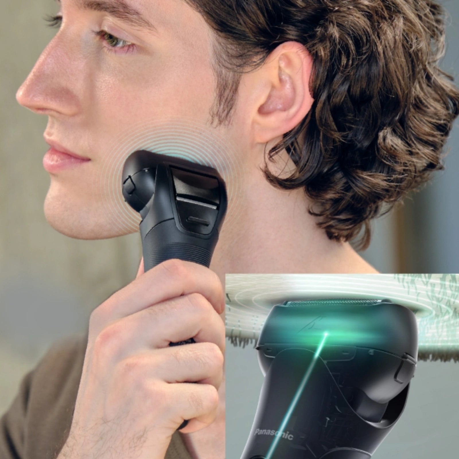 Panasonic ES-LT2B-K841 3-Blade Wet & Dry Electric Shaver - Matte Black - Refurbished