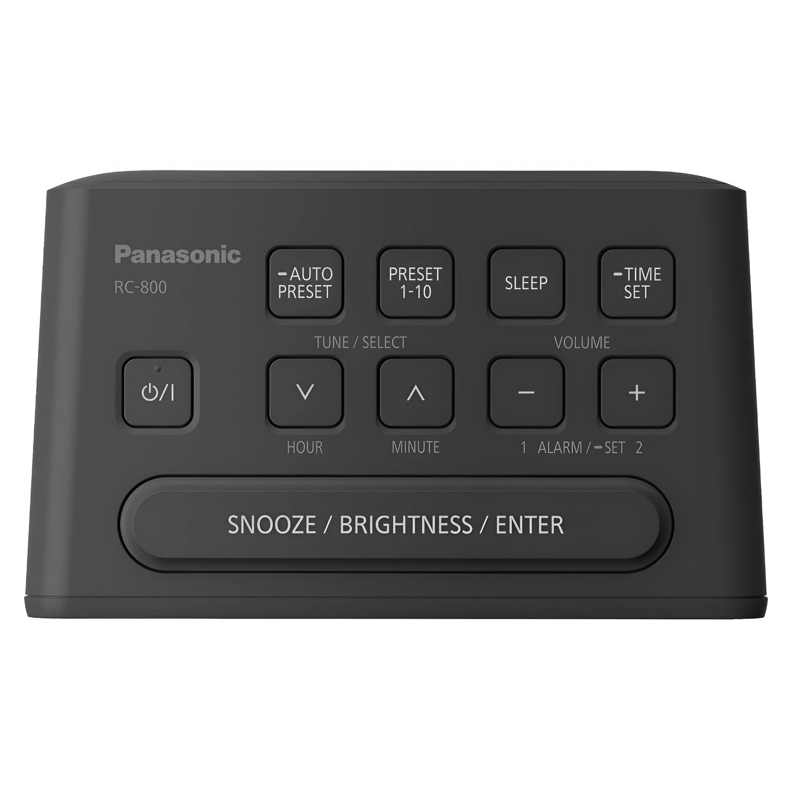 Panasonic RC-800GN-K Clock FM Radio (Open Box)