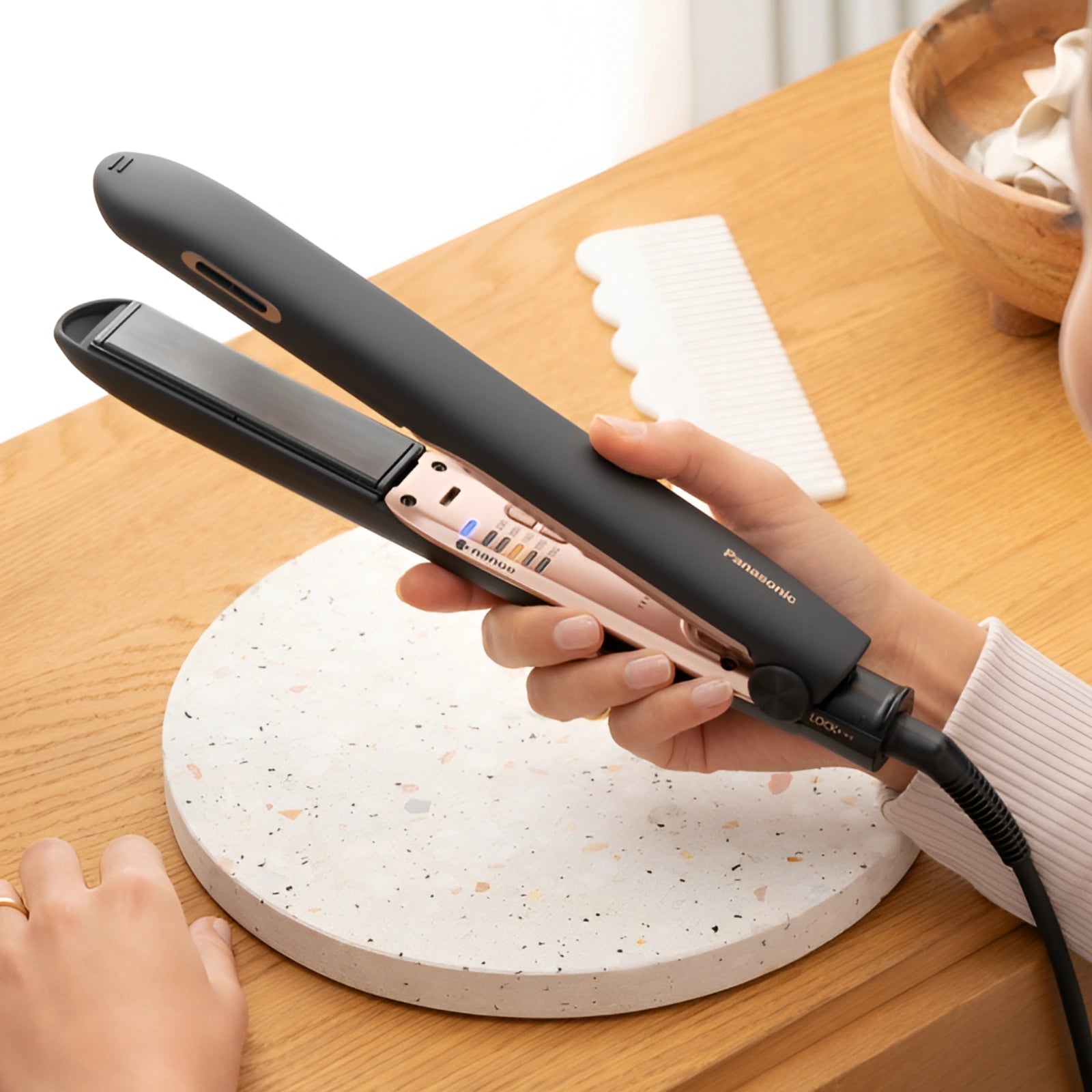 ceramic-coated-plate-hair-straightener