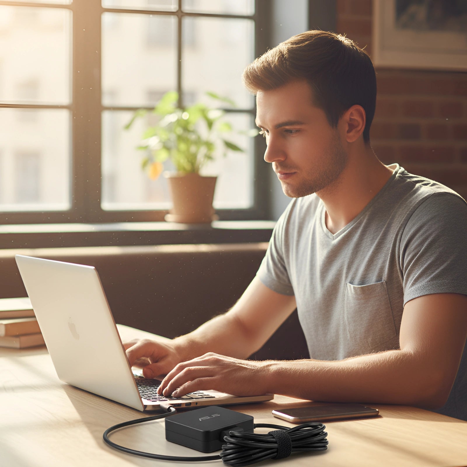 Genuine 65W USB Type-C AC Adapter Charger for ASUS Zenbook S 13 OLED UM5302TA 5302LA