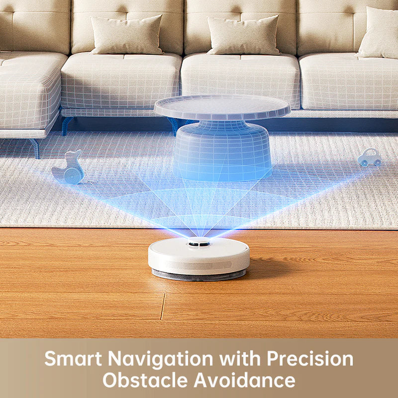 Dreame D10 Plus Gen 2 Robot Vacuum and Mop with Auto Empty Dock - White (Open Box)