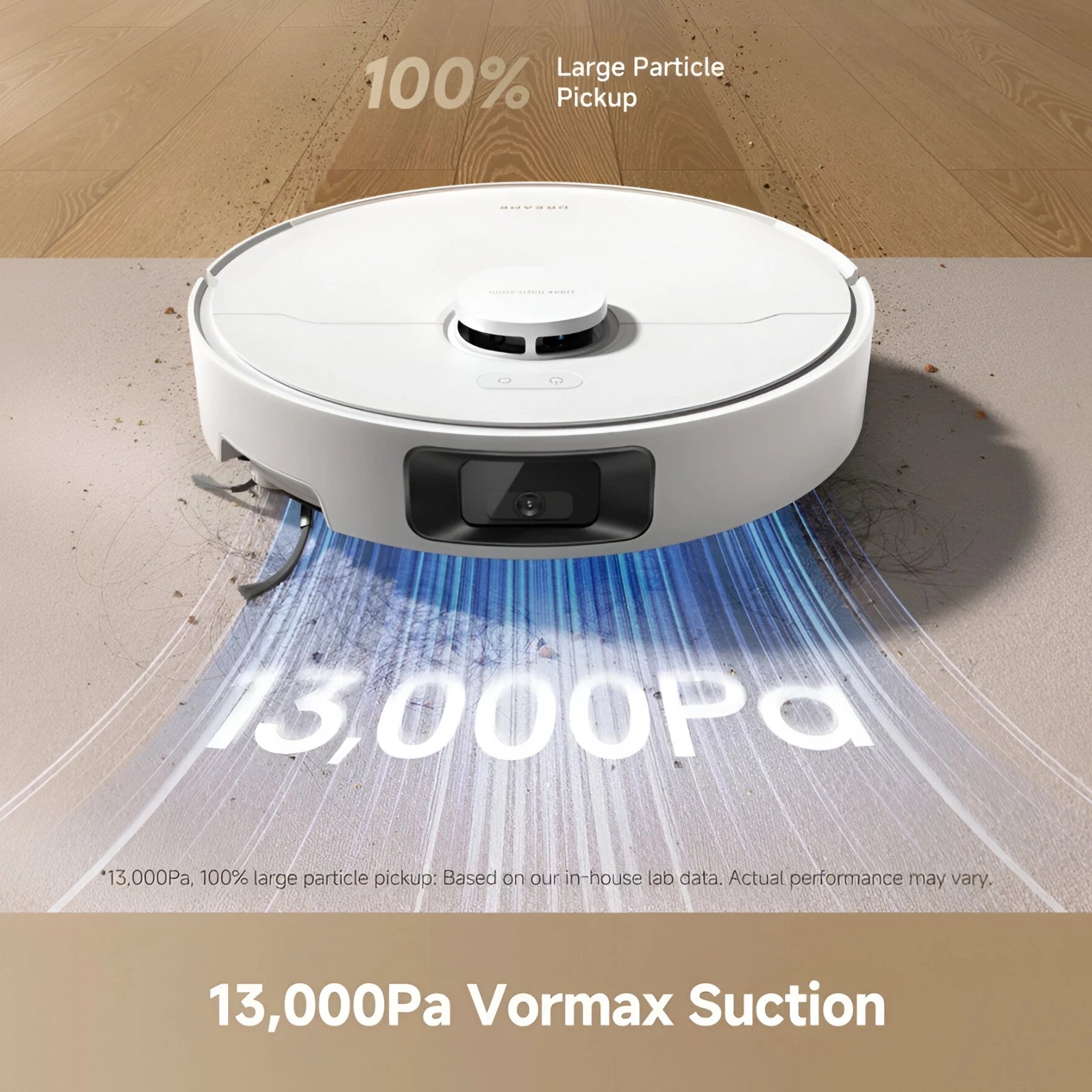 Dreame D20 Pro Plus Robot Vacuum and Mop with Auto Empty Dock - White - Refurbished