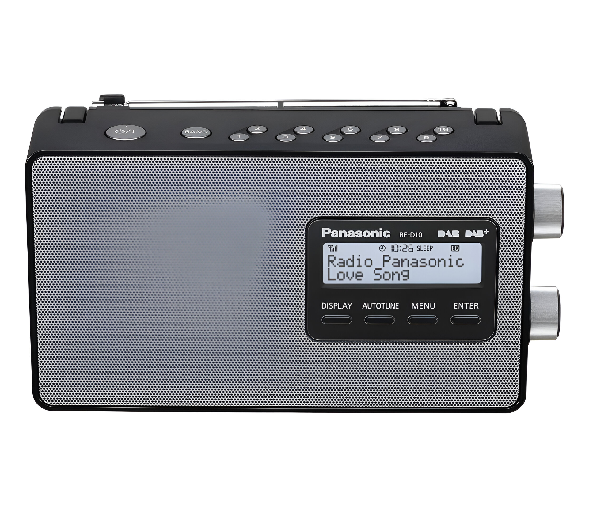 Panasonic RF-D10GN-K Portable Digital DAB+ FM Radio - Refurbished