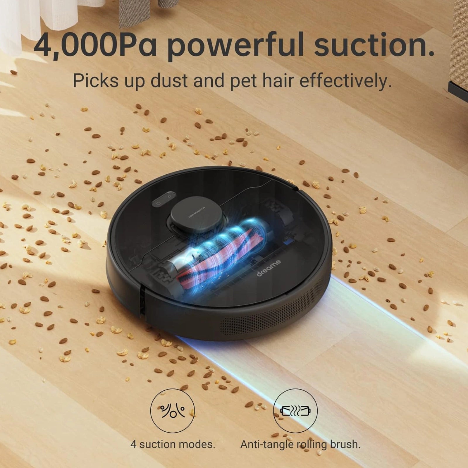 Dreame D9 Max Gen 1 Robot Vacuum and Mop Cleaner - Black - Refurbished