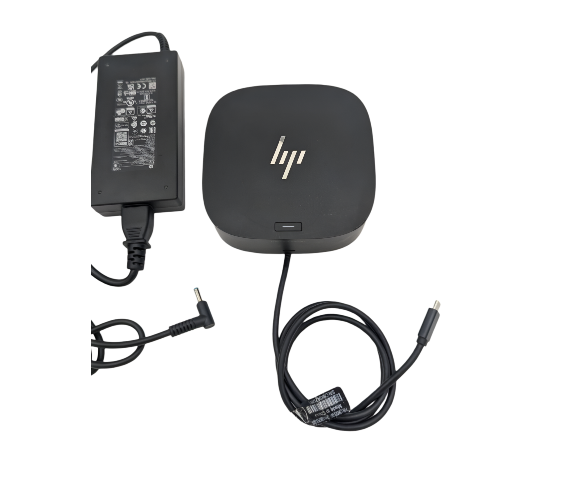 HP USB-C Dock G5 5TW10AA includes 120W Power Supply