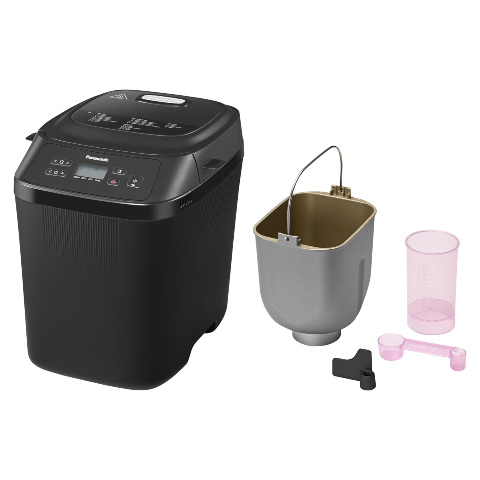 Panasonic SD-PN100KST Automatic Compact Bread Maker with Artisan-Style Kneading Crust Control - Refurbished