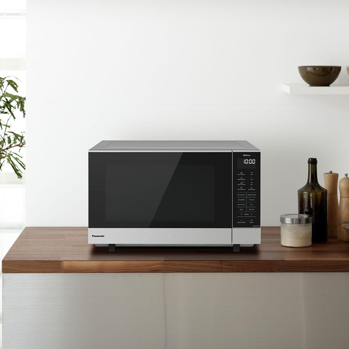 Panasonic 27L Solo Inverter Microwave NN-SF57QS
