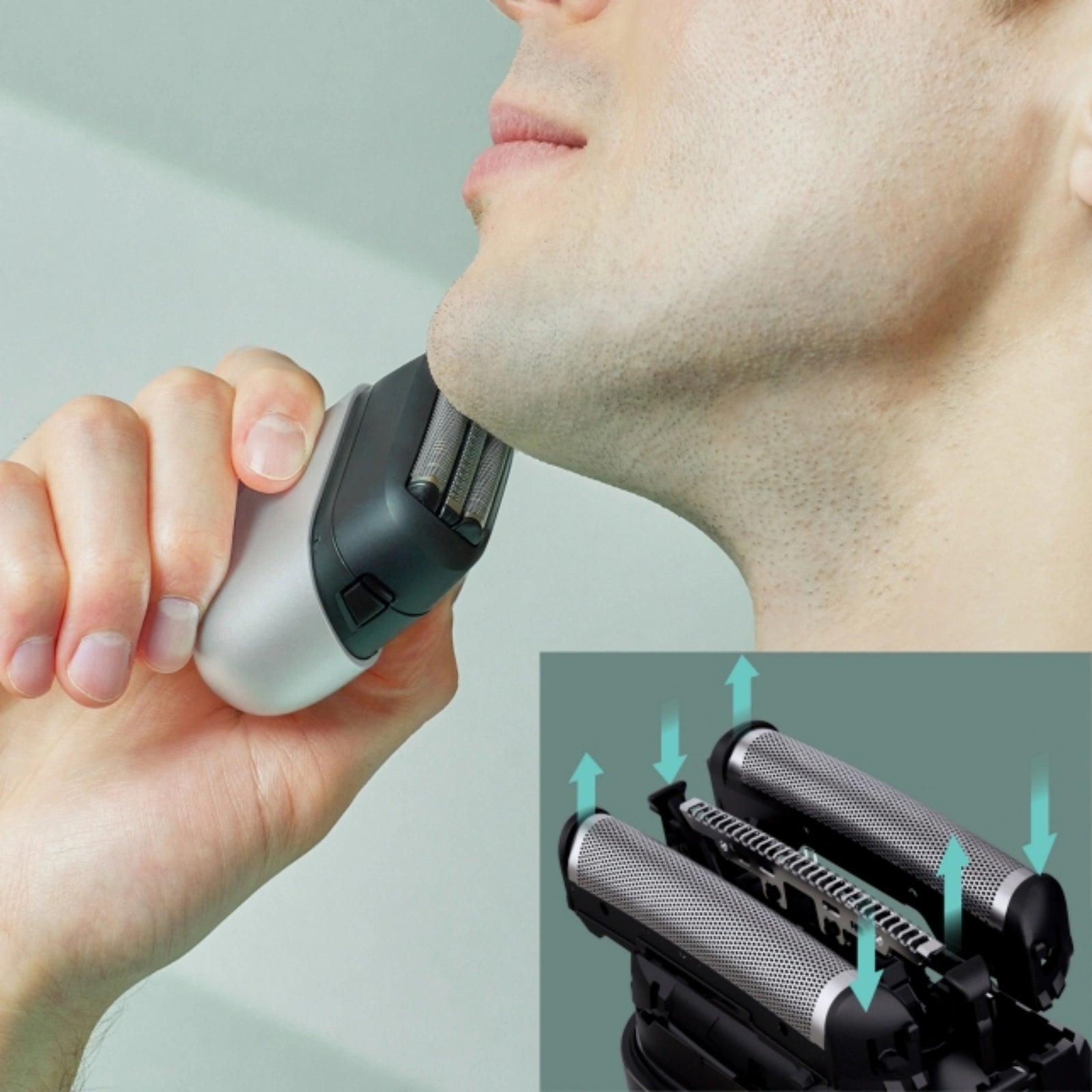 white-compact-shaver