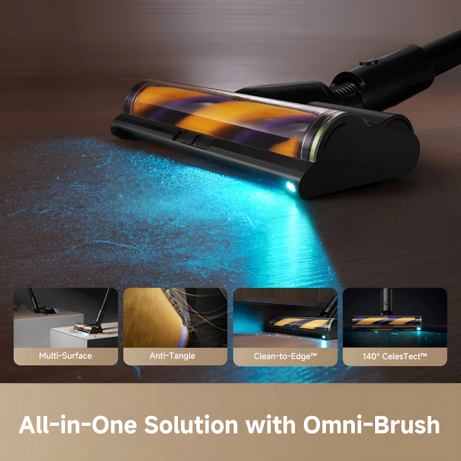 Dreame Z20 Station Cordless Vacuum and Dock - Black - Refurbished