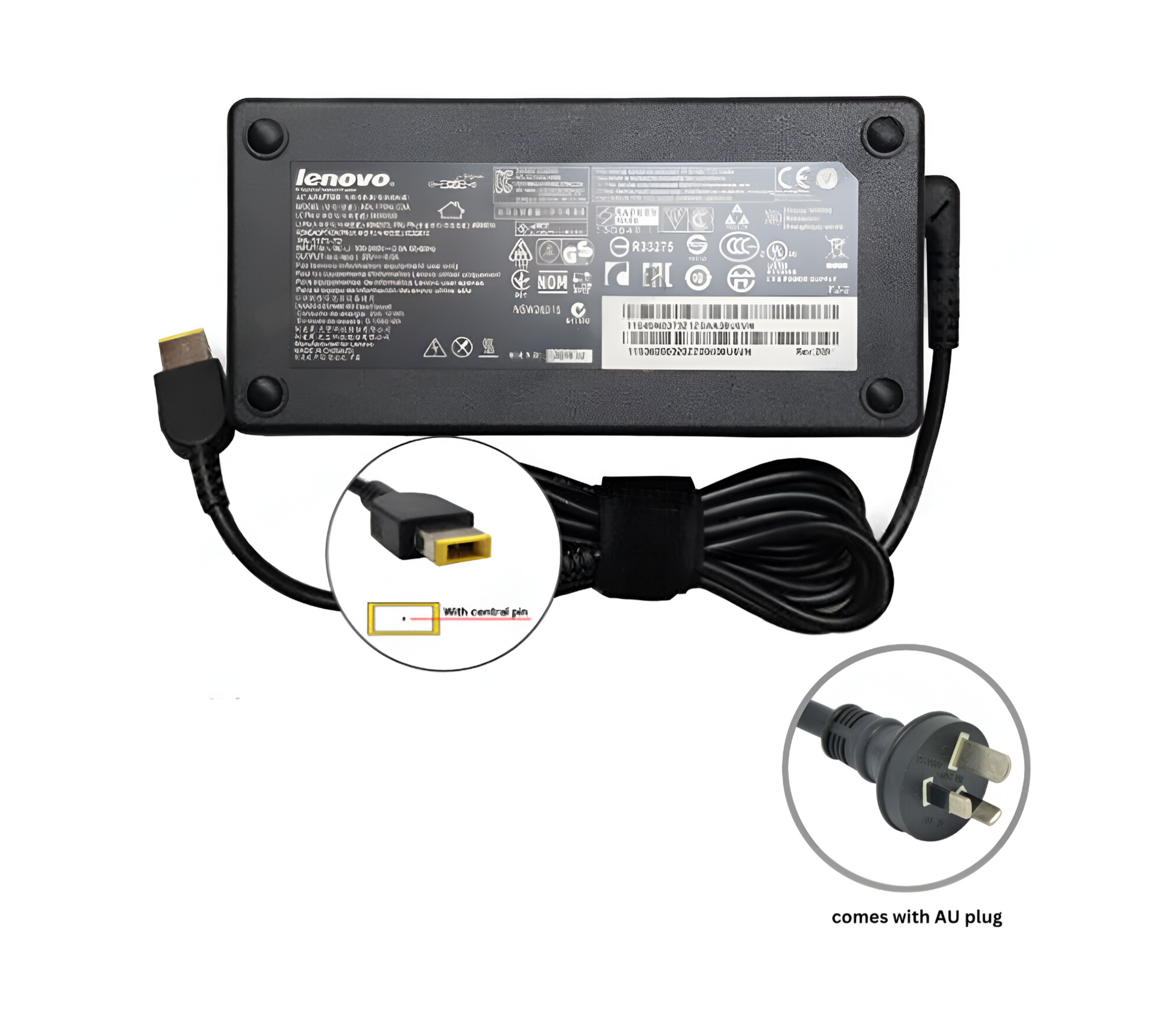 Genuine 170W AC Adapter Charger Lenovo IdeaPad Gaming 3 3i 15IHU6 15IAH7 16IAH7