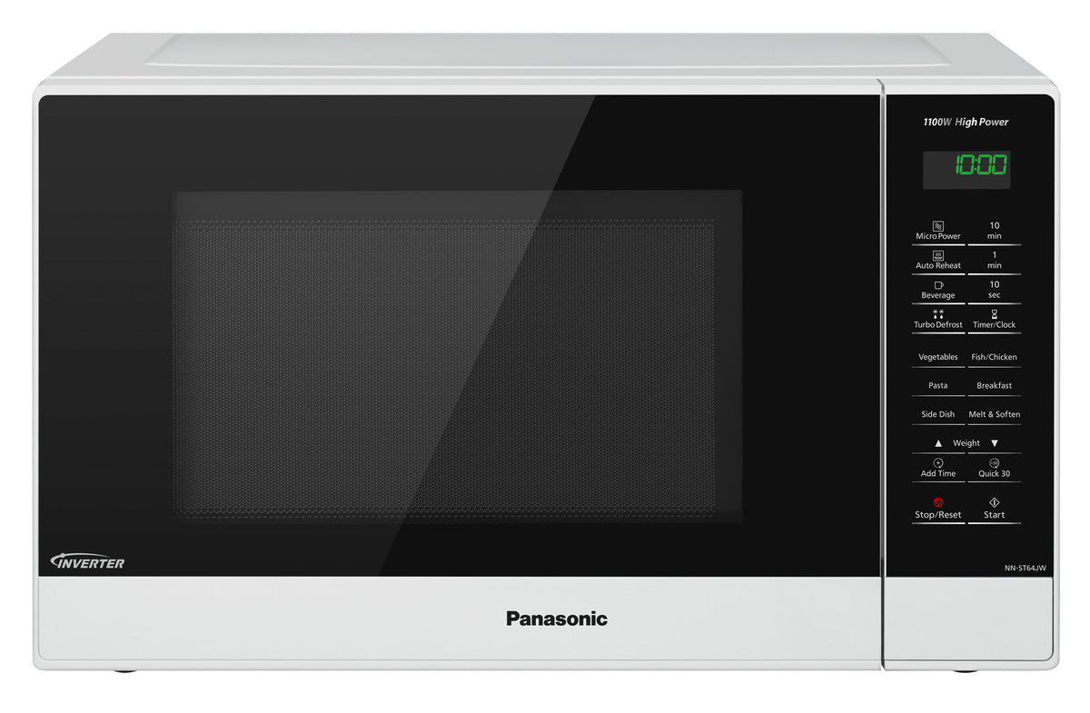 Panasonic 32L Compact Inverter Microwave Oven 1100W NN-ST64JW