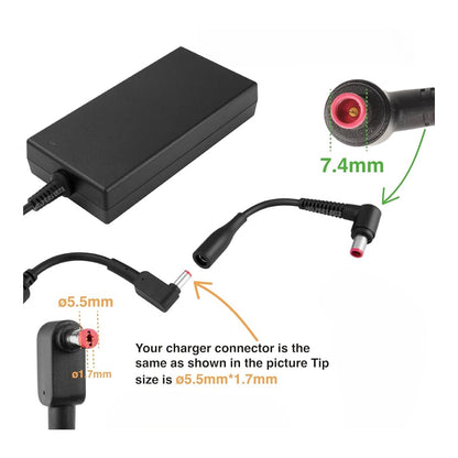 Genuine 180W AC Adapter Charger for Acer Nitro 5 AN515-52 19.5V 9.23A (5.5x1.7mm)