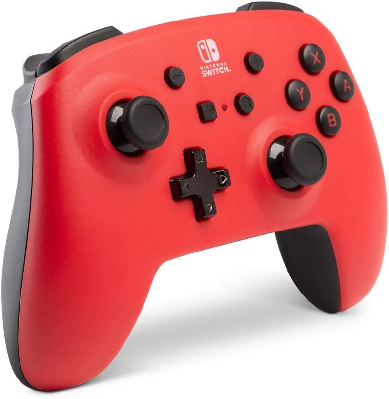 PowerA Enhanced Wireless Controller for Nintendo Switch - Red/Black