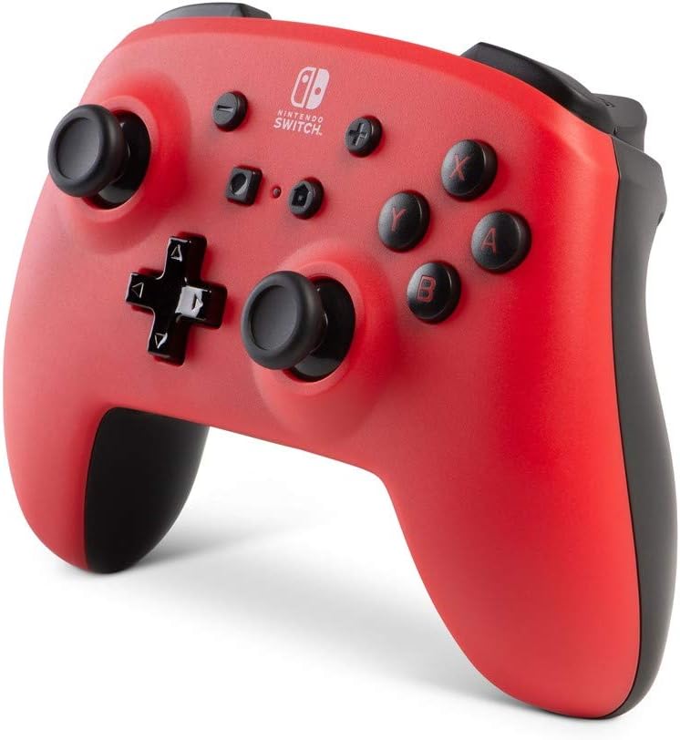 PowerA Enhanced Wireless Controller for Nintendo Switch - Red/Black