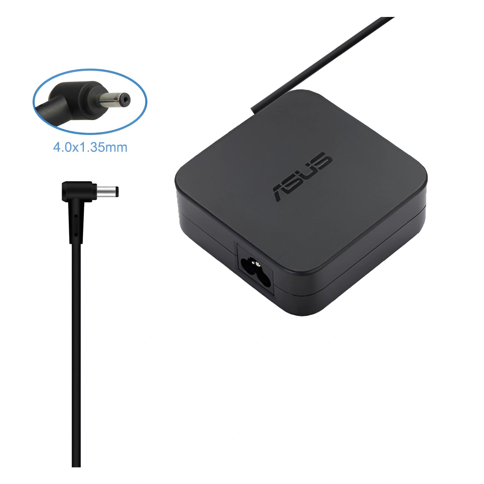 Genuine 65W AC Laptop Charger Adapter for Asus Zenbook Flip 14 UX461 UX461U (4.0x1.35mm)