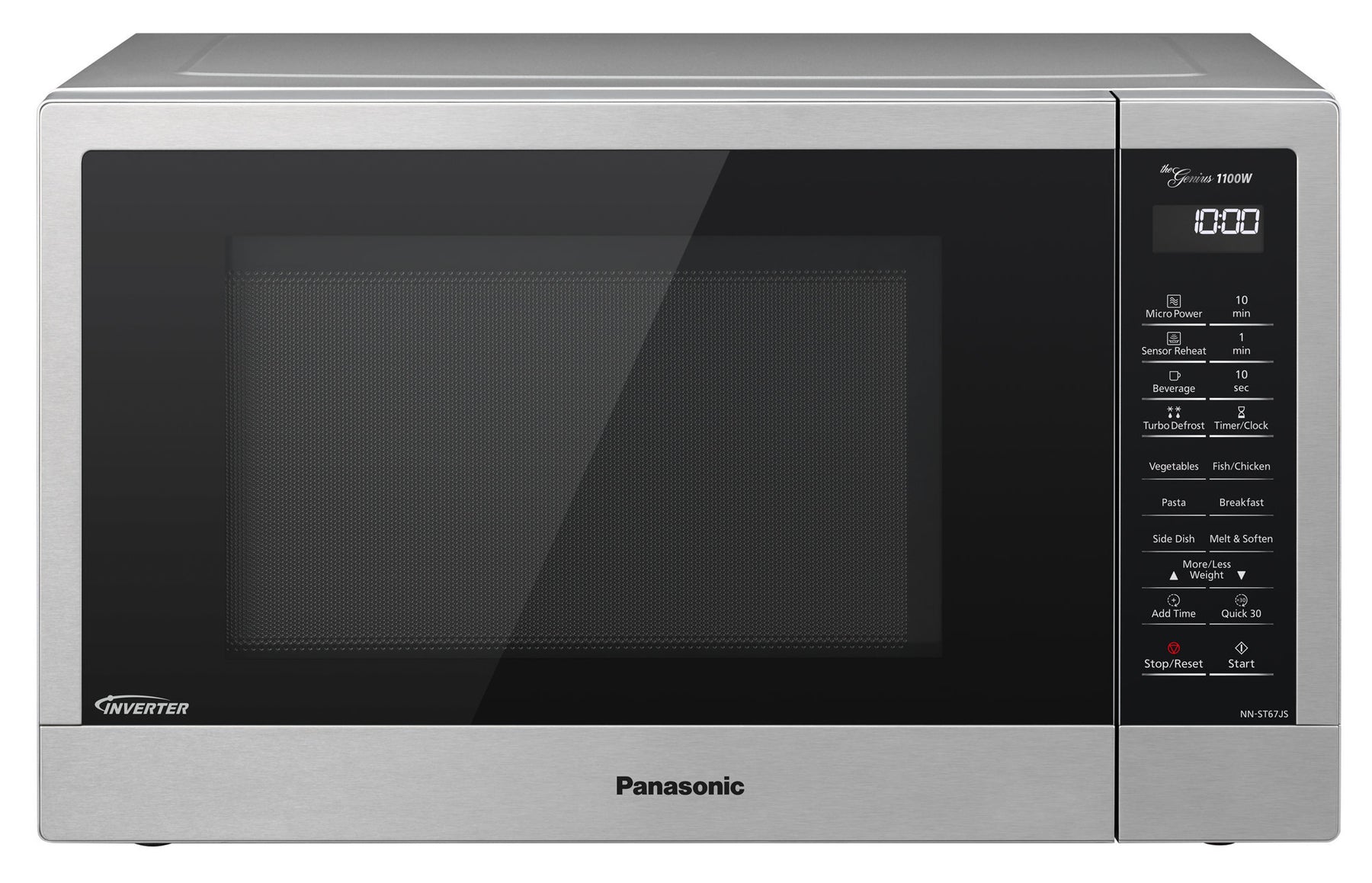 Panasonic 32L Stainless Steel Inverter Sensor Microwave NN-ST67JS