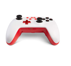 PowerA Enhanced Wireless Controller for Nintendo Switch - White/Red