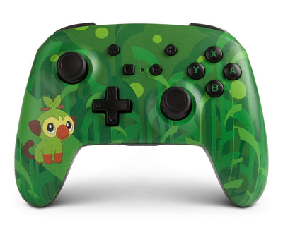 PowerA Enhanced Wireless Controller for Nintendo Switch - Pokemon Grookey (Green) - Refurbished