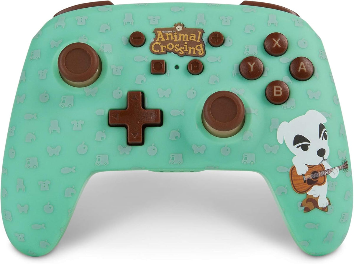 PowerA Enhanced Wireless Controller for Nintendo Switch - Animal Crossing K.K Slider