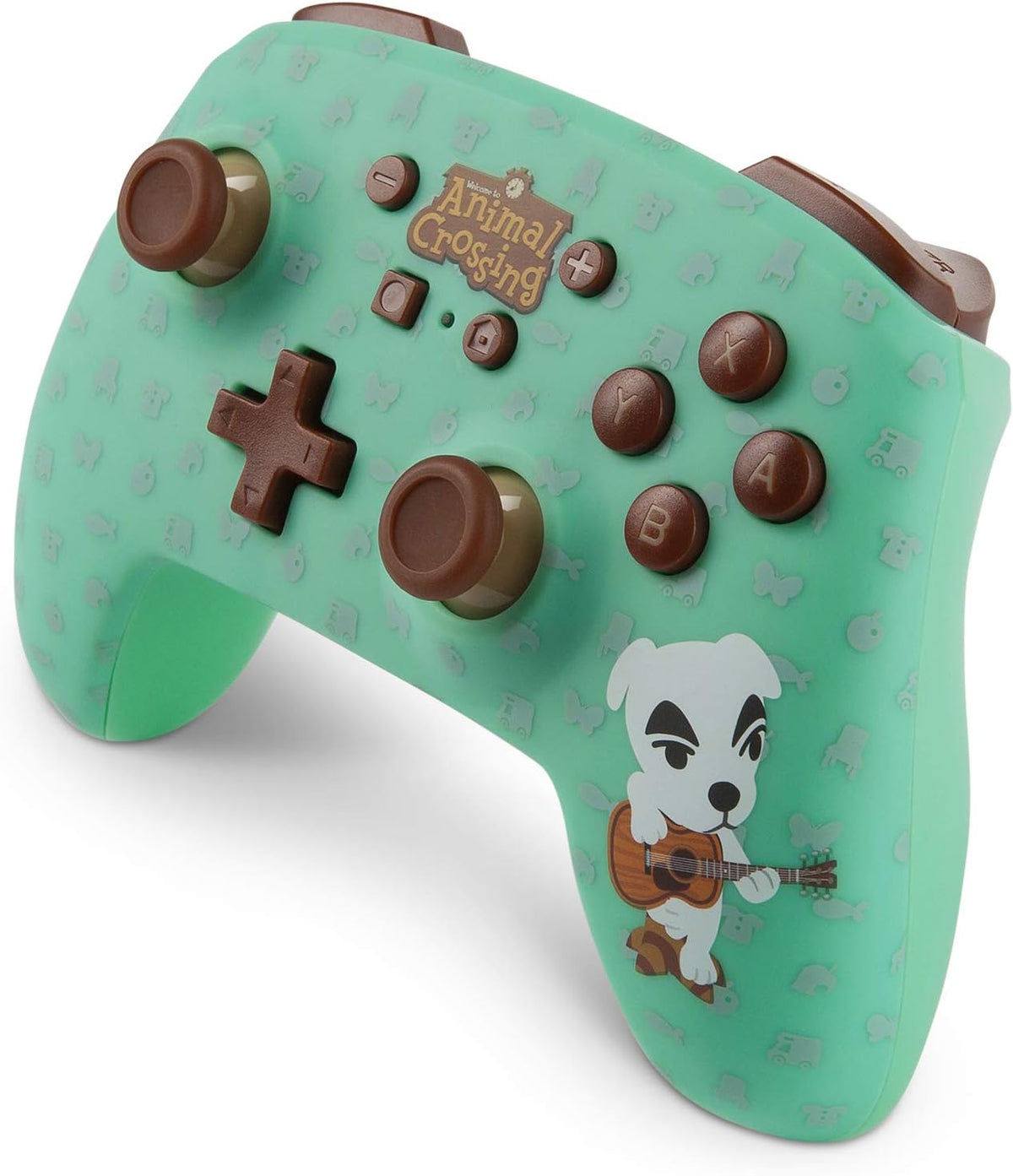 PowerA Enhanced Wireless Controller for Nintendo Switch - Animal Crossing K.K Slider