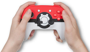 PowerA Enhanced Wireless Controller for Nintendo Switch - Pokemon Poke Ball Red