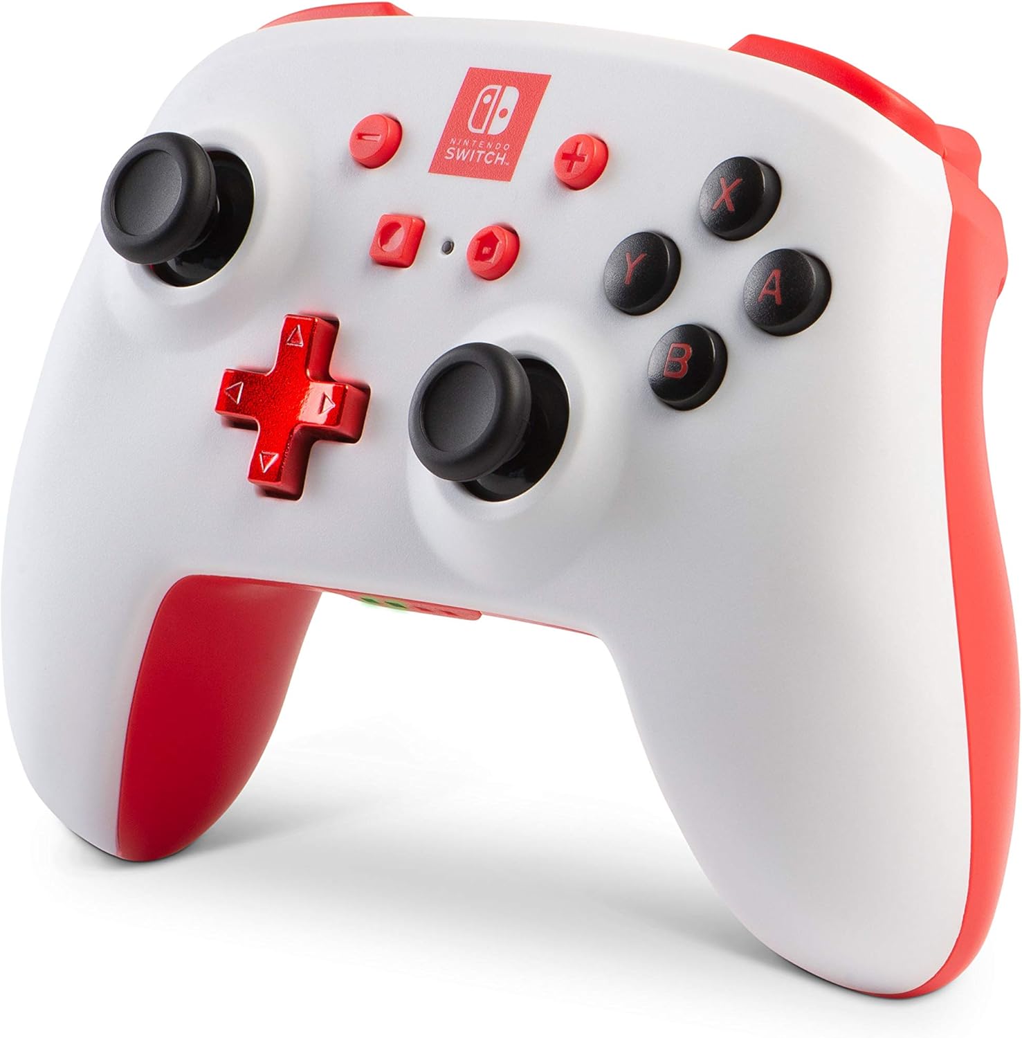 PowerA Enhanced Wireless Controller for Nintendo Switch - White/Red