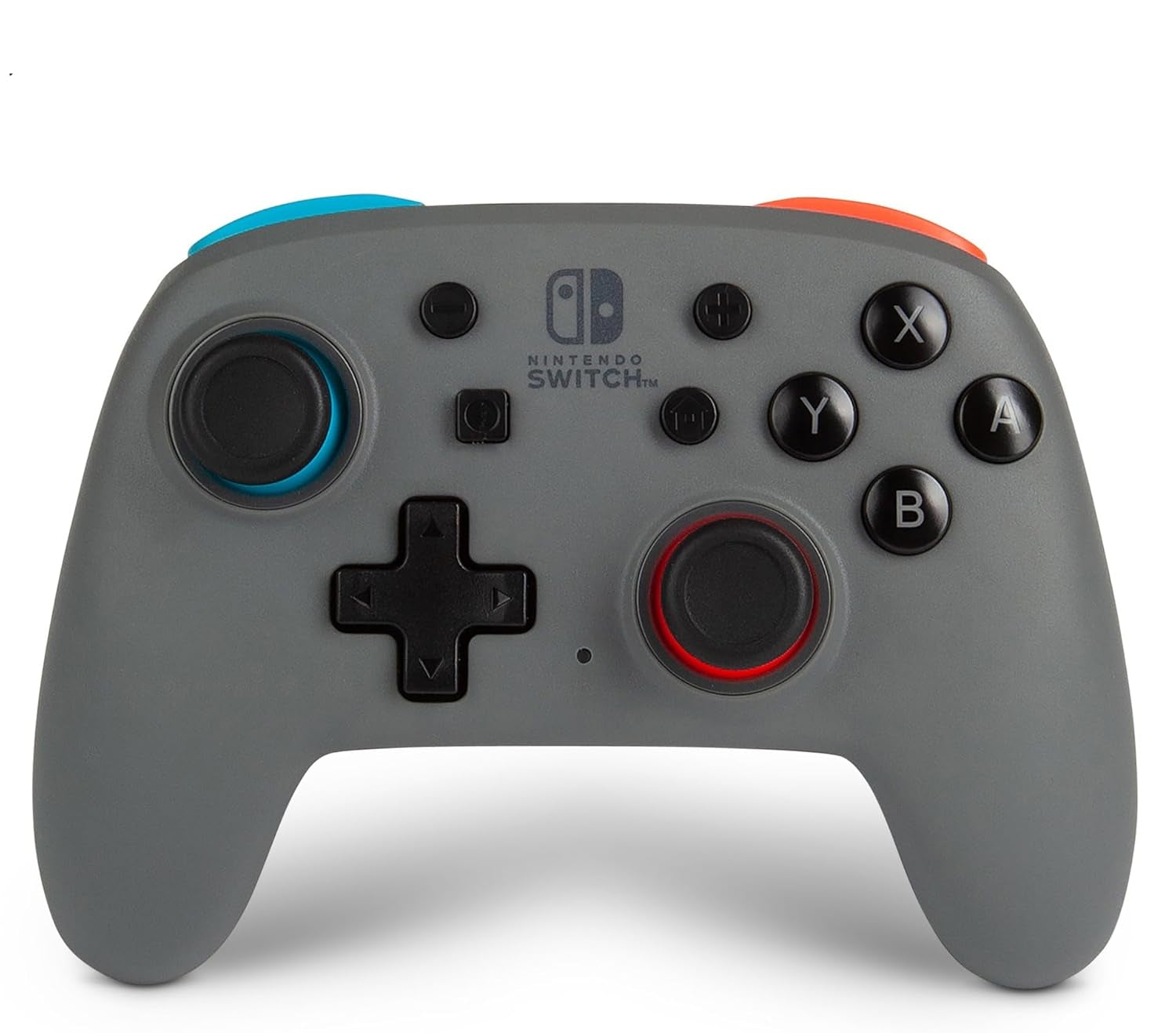 PowerA Nano Enhanced Wireless Controller for Nintendo Switch - Grey-Neon