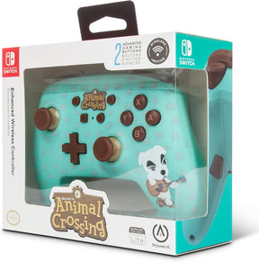 PowerA Enhanced Wireless Controller for Nintendo Switch - Animal Crossing K.K Slider