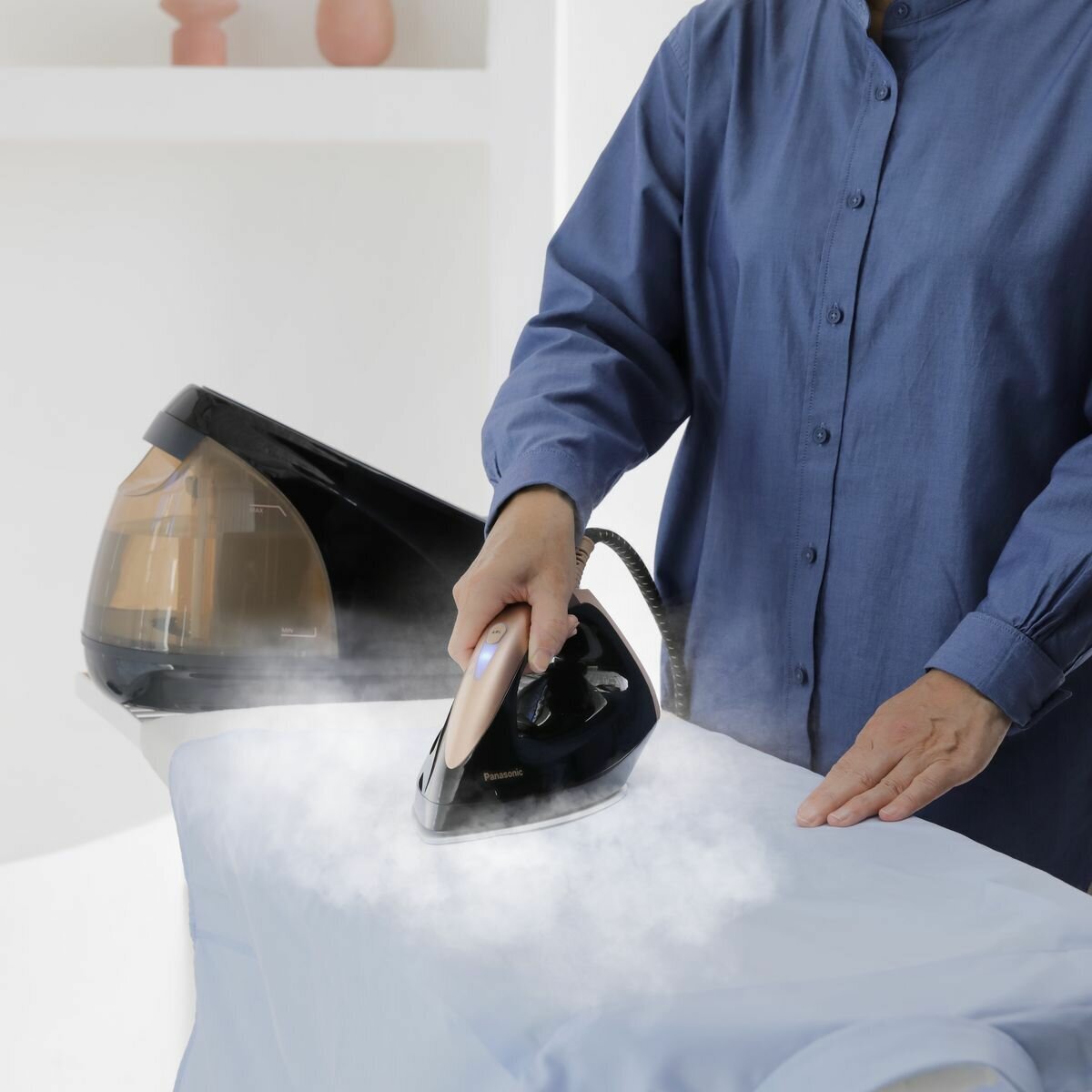 Panasonic NI-GT500NSJ Continuous Flow Anti-calc Steam Generator Iron - Refurbished