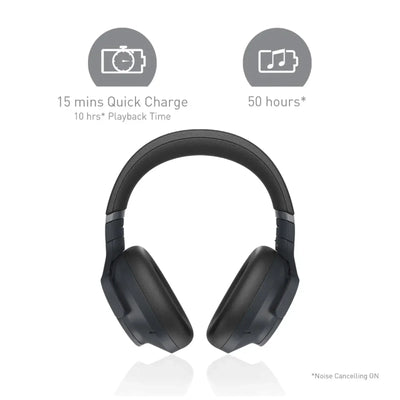 Technics EAH-A800E-K Premium Wireless Noise Cancelling Headphones - Black - Refurbished