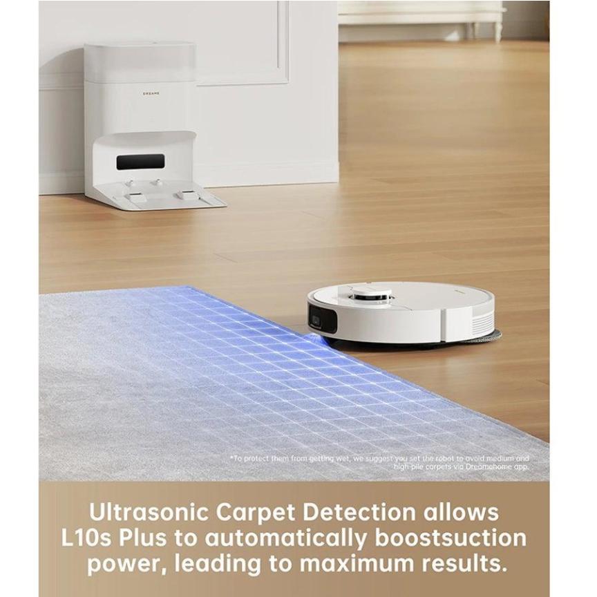 Dreame L10s Plus Robot Vacuum Cleaner - White