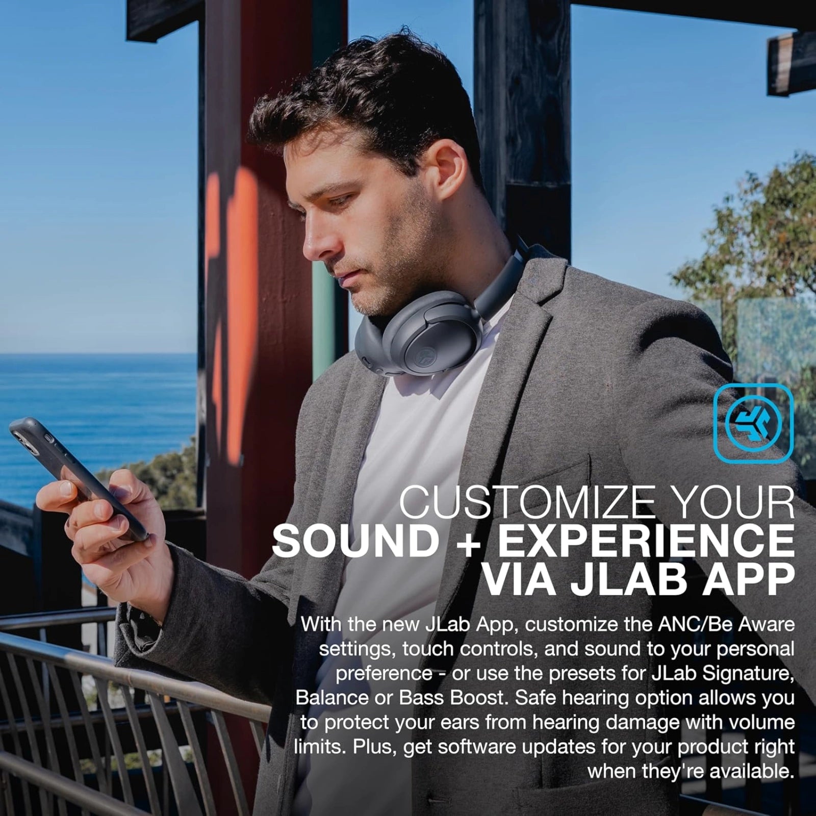 JLab-JBuds-Lux-ANC-noise-cancelling-headphone-graphite