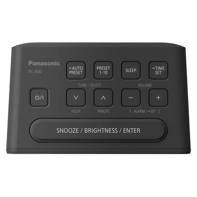 Panasonic RC-800GN-K Clock FM Radio (Open Box)