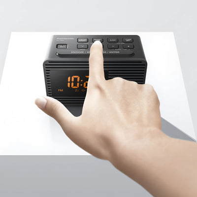 Panasonic RC-800GN-K Clock FM Radio (Open Box)