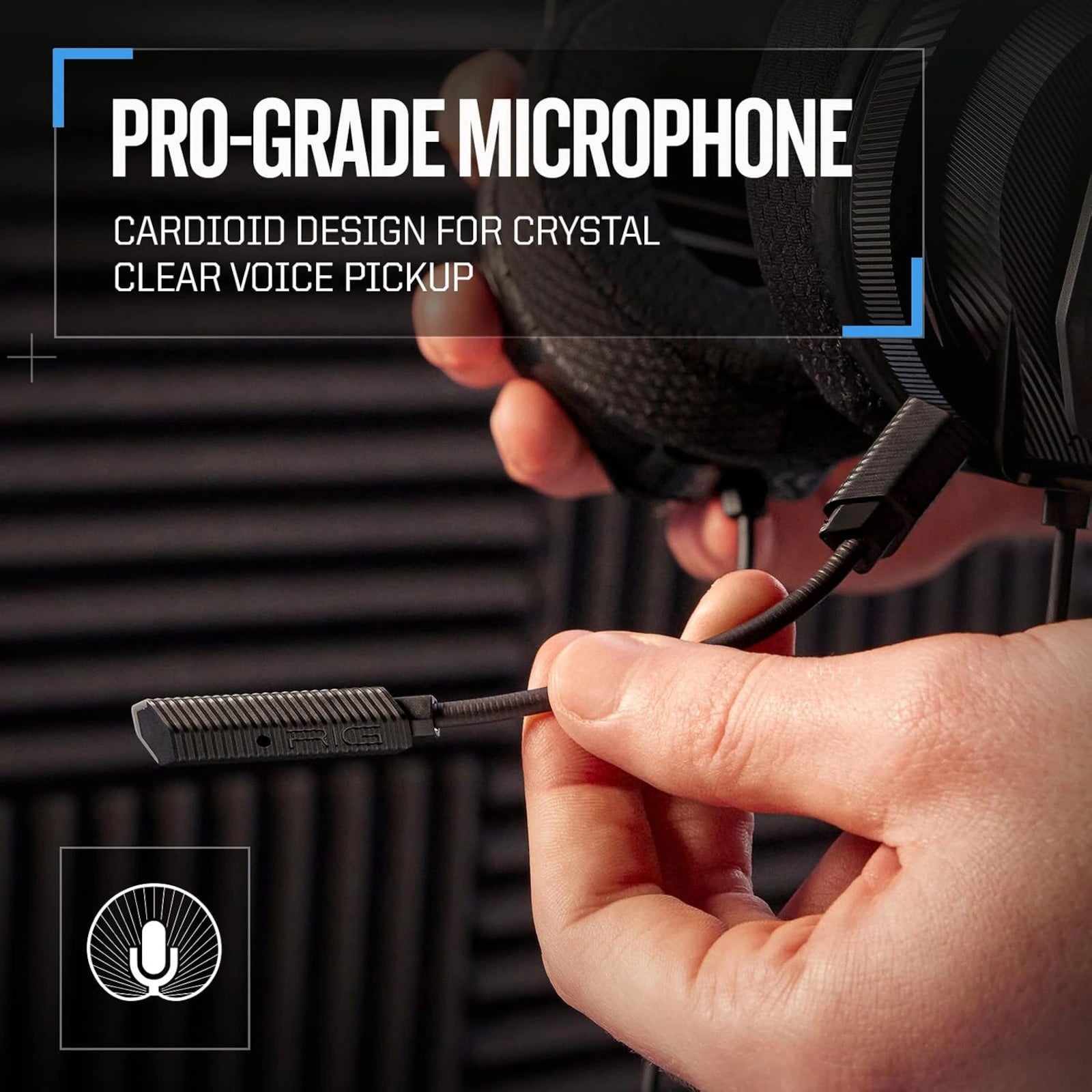 RIG 400 HX Wired Gaming Headset for Xbox, Noise-Cancelling Microphone - Black - Refurbished