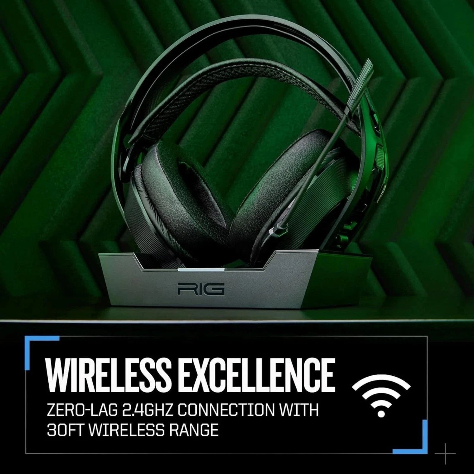 RIG 800 PRO HX Wireless Gaming Headset, Flip-to-Mute Mic, Xbox Series - Black - Refurbished