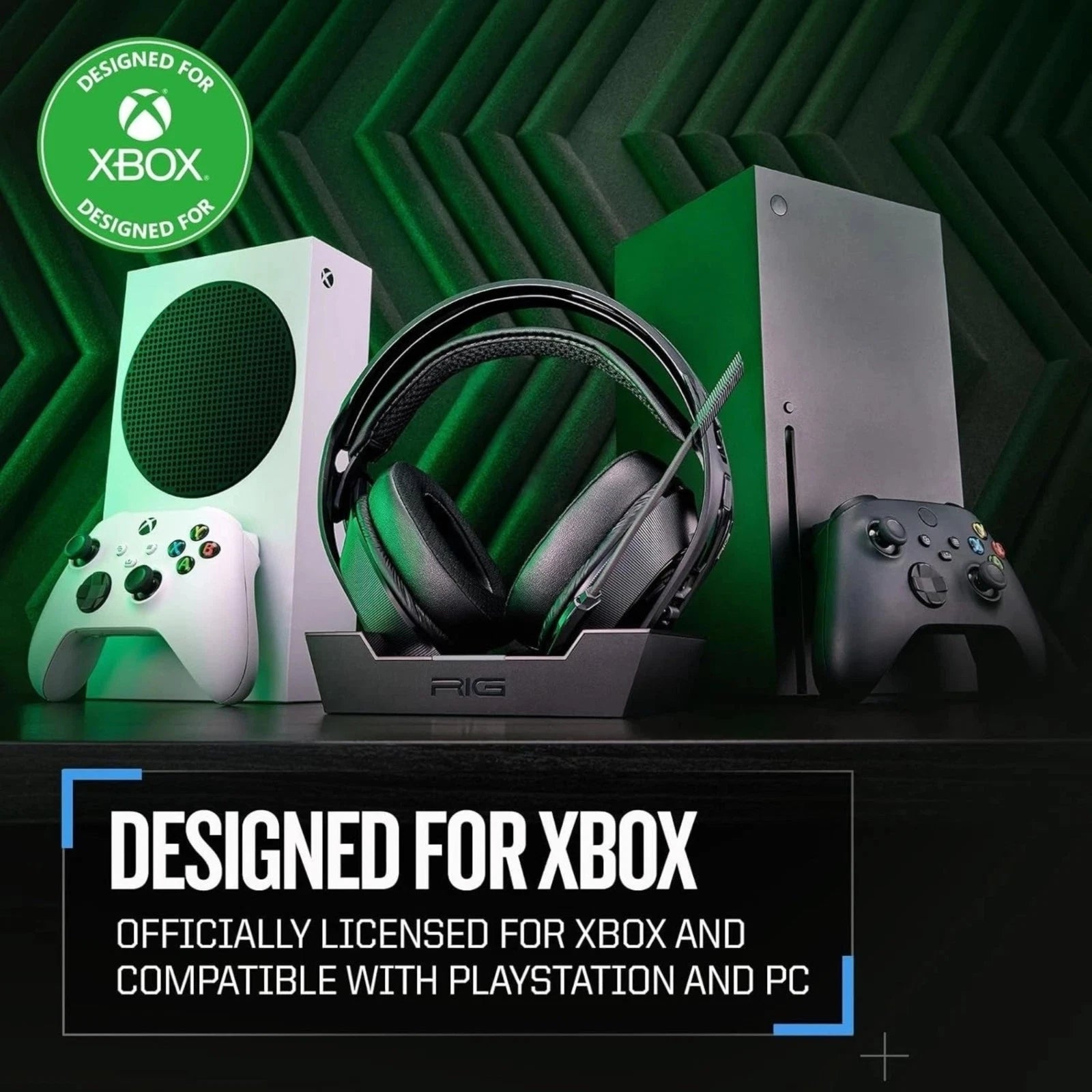 RIG 800 PRO HX Wireless Gaming Headset, Flip-to-Mute Mic, Xbox Series - Black - Refurbished