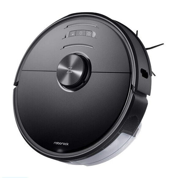 Roborock S6 MaxV Robot Vacuum Cleaner with ReactiveAI and Intelligent Mopping - Black