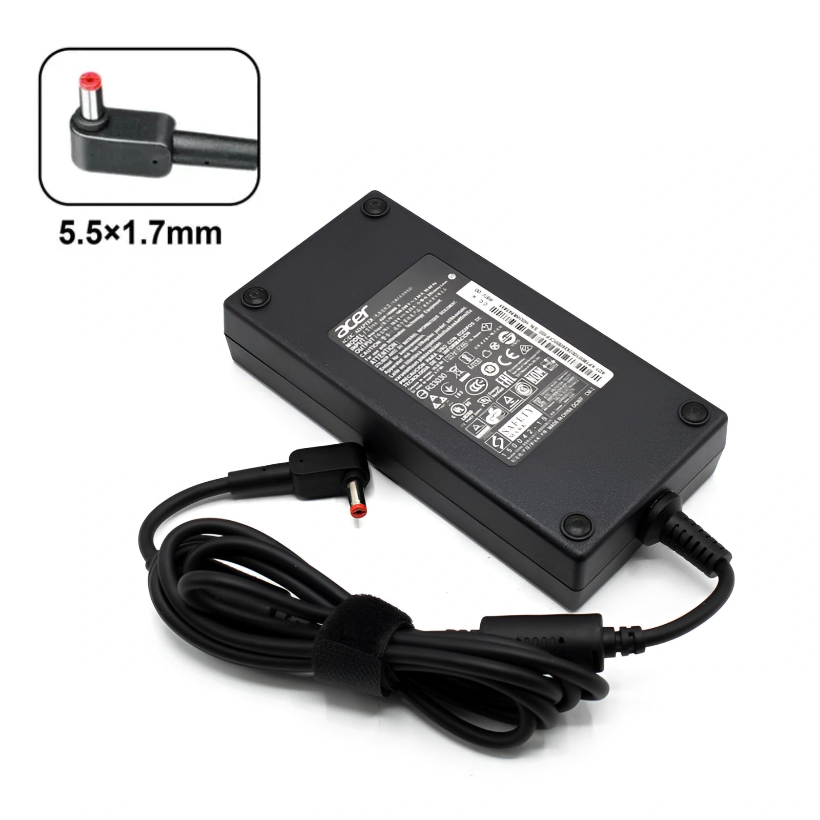 Genuine 180W AC Adapter Charger for Acer Helios 300 G3-571 G3-572 G3-573 180W (5.5x1.7mm)