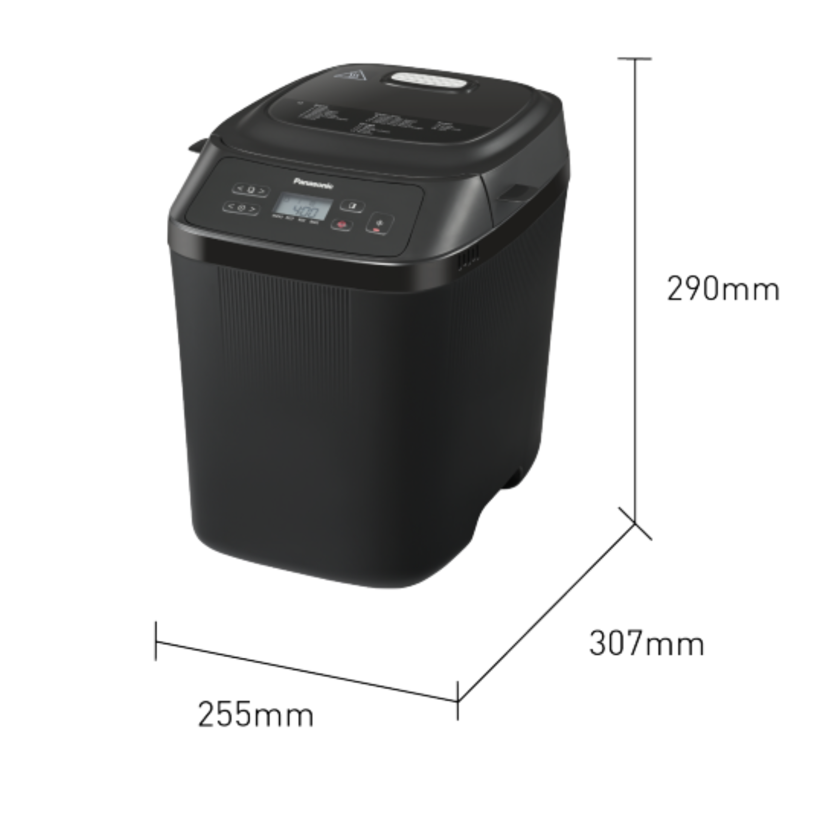 Panasonic SD-PN100KST Automatic Compact Bread Maker with Artisan-Style Kneading Crust Control - Refurbished