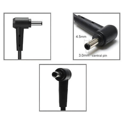 Genuine 65W AC Laptop Charger Adapter for Asus B1500CEAE 19.5V-3.42A/65W Blue Tip (4.5x3.0mm)