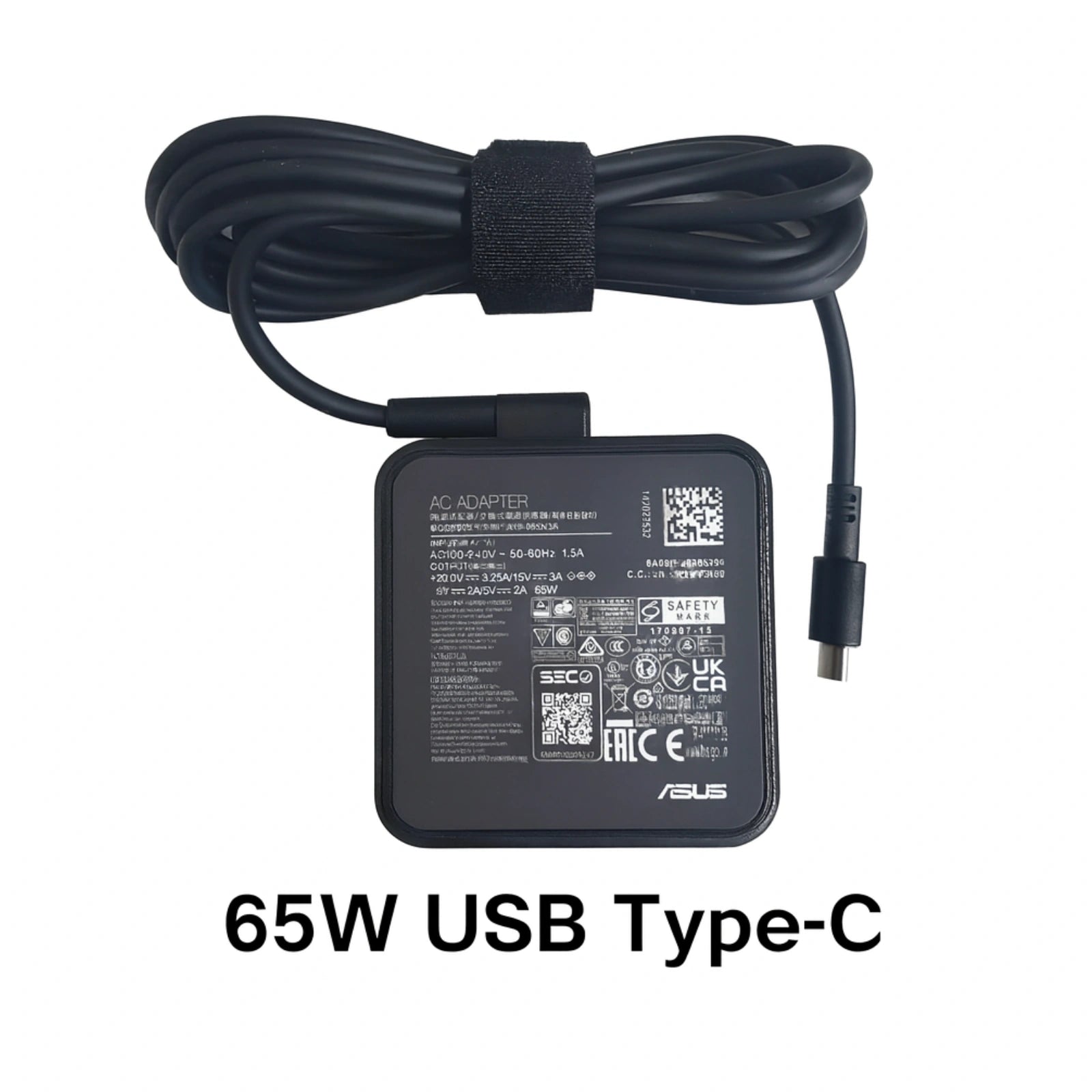 Genuine 65W USB Type-C AC Adapter Charger for ASUS ROG Zephyrus S17 GX701LWS 701LXS