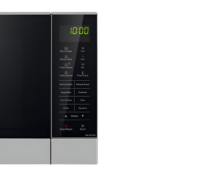 Panasonic Stainless Steel Flatbed Inverter Microwave NN-SF574S