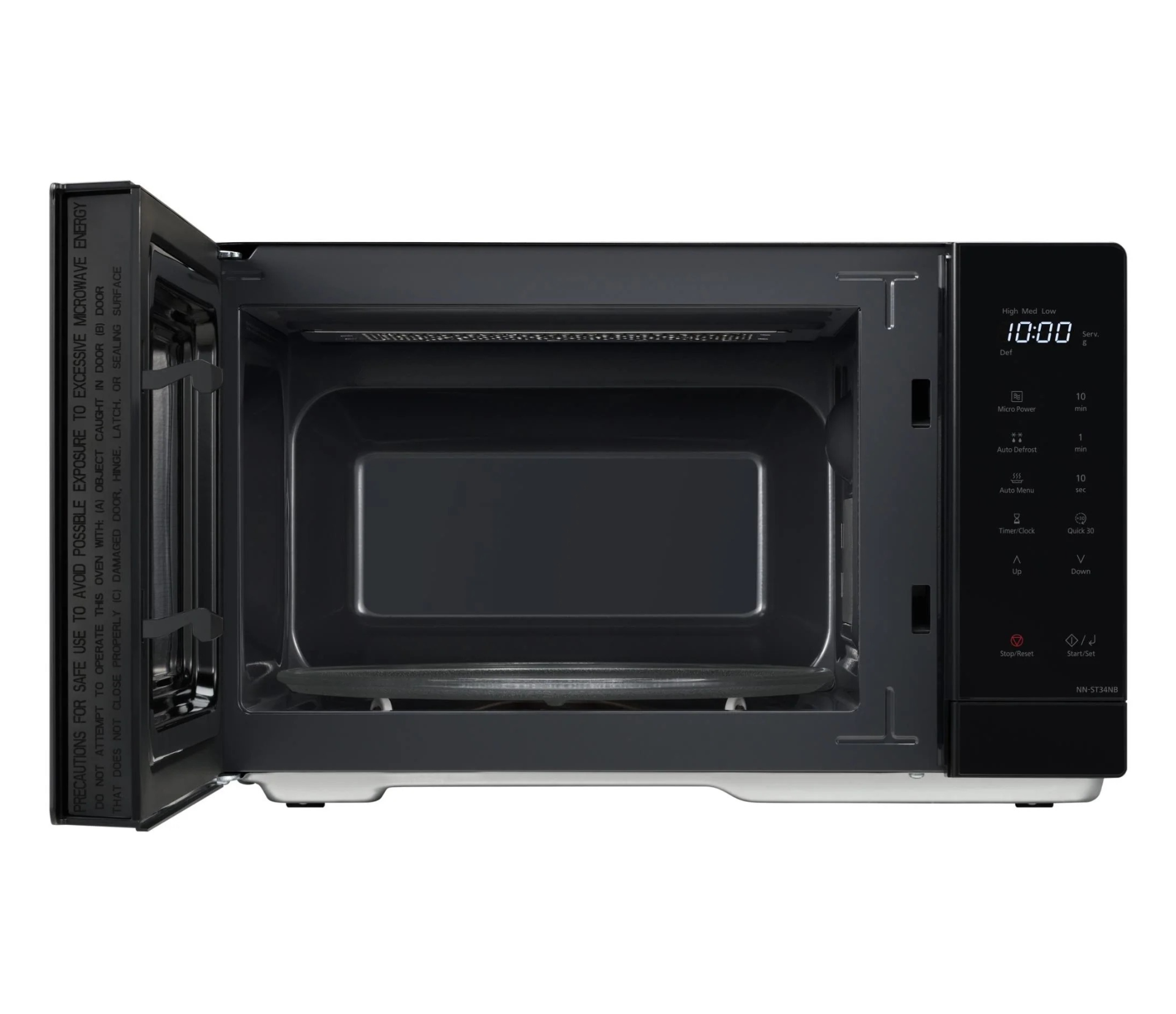 black-small-microwave-oven