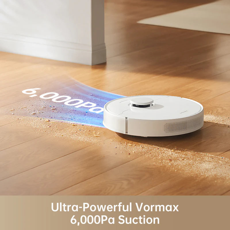 Dreame D10 Plus Gen 2 Robot Vacuum and Mop with Auto Empty Dock - White